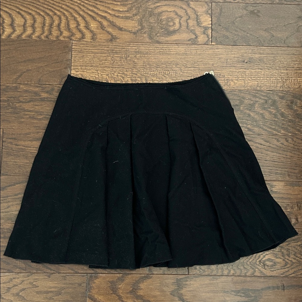 Chic Black Skater Skirt